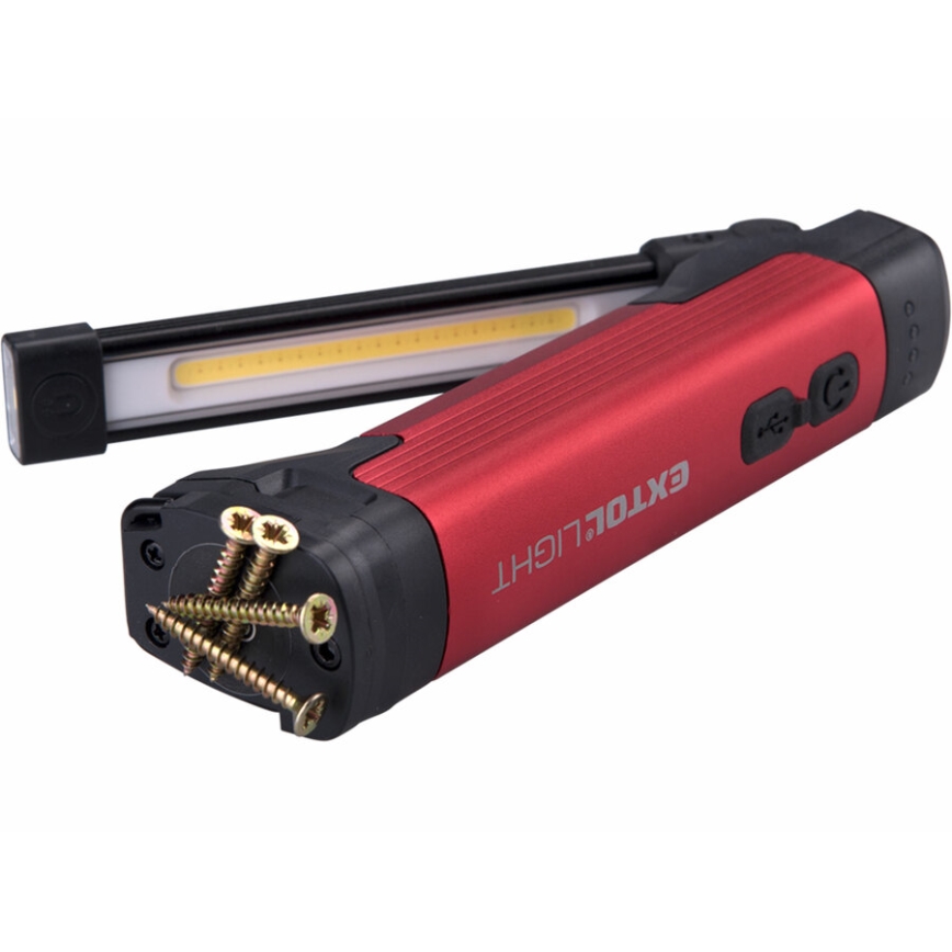 Extol - LED Ściemnialna akumulatorowa lampa robocza LED/3,7V 2600 mAh IPX4