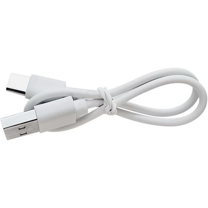 Extol - Ładowalna, składana lupa z oświetleniem LED i regulacją jasności/650 mAh biała/szara
