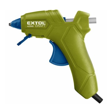 Extol - Pistolet do klejenia na gorąco 70W/230V zielony/niebieski