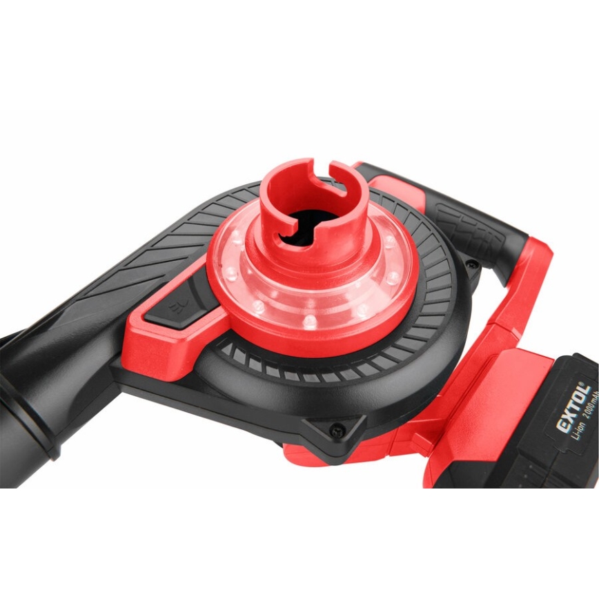 Extol Premium - Bezprzewodowa dmuchawa 2w1 2000 mAh 20V