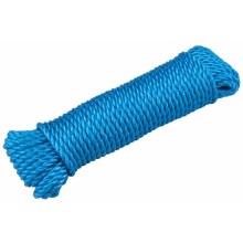 Extol Premium - Nylonowy spiralny przewód 6mm x 20m niebieski