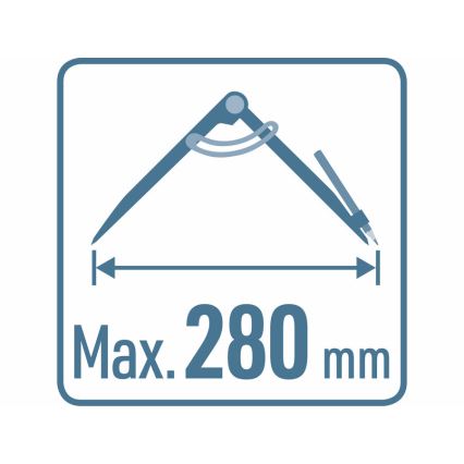 Extol Premium - Para cyrkli 0-280 mm