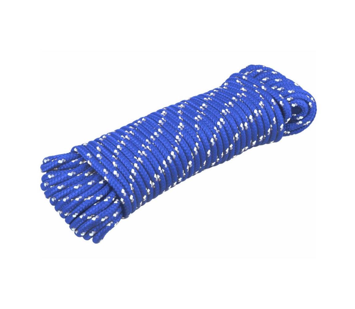 Extol Premium - Sznur polipropylenowy pleciony 4mm x 20m niebieski