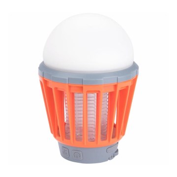 Extol - Przenośna lampa LED z łapaczem owadów LED/3W/2000 mAh/3,7V IPX6