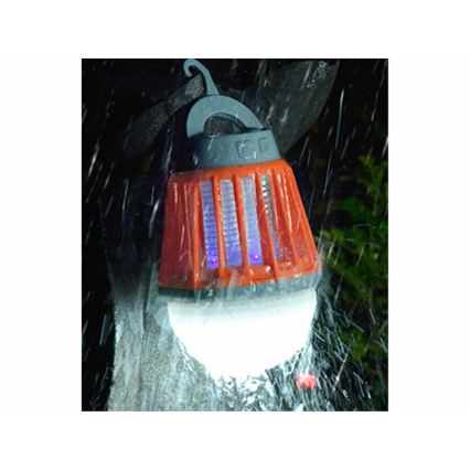 Extol - Przenośna lampa LED z łapaczem owadów LED/3W/2000 mAh/3,7V IPX6