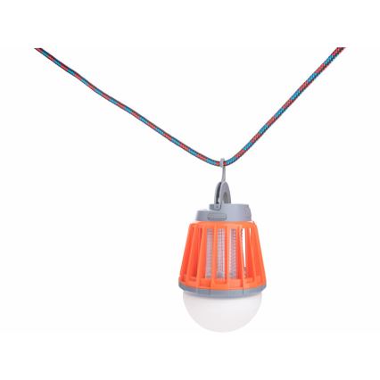 Extol - Przenośna lampa LED z łapaczem owadów LED/3W/2000 mAh/3,7V IPX6