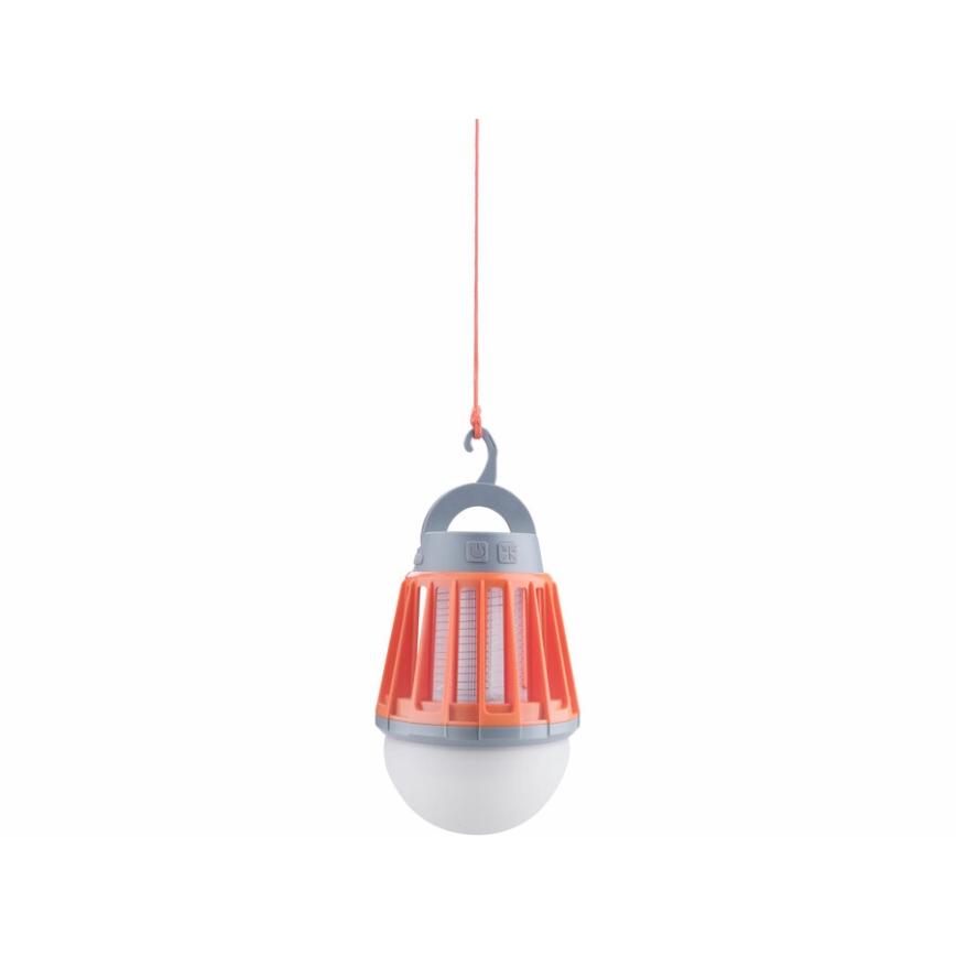 Extol - Przenośna lampa LED z łapaczem owadów LED/3W/2000 mAh/3,7V IPX6