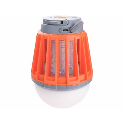 Extol - Przenośna lampa LED z łapaczem owadów LED/3W/2000 mAh/3,7V IPX6