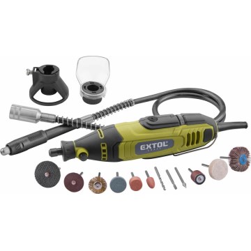 Extol - Szlifierka prosta z giętkim wałem 135W/230V