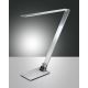 Fabas 3265/30/212 - LED Ściemnialna lampa stołowa WASP LED/12W/230V 3000/4000/5000K matowy chrom