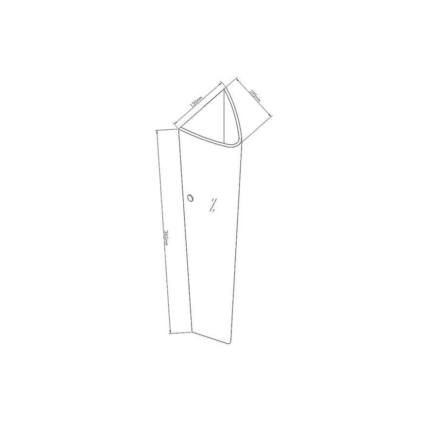 Fabas Luce 2523-21-102 - Kinkiet DEDALO 1xE27/75W/230V biały
