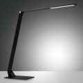 Fabas Luce 3265-30-101 - LED Lampa stołowa ściemnialna WASP LED/12W/230V 3000/4000/5000K czarna
