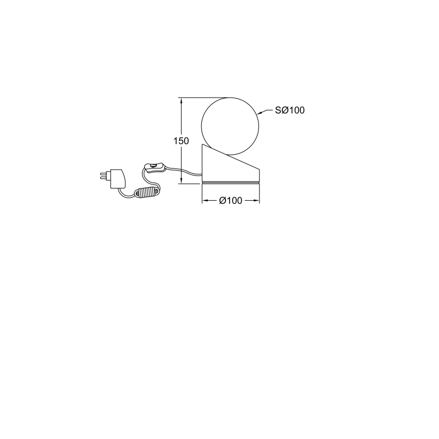Fabas Luce 3360-30-102 - LED Dotykowa ściemnialna lampa stołowa GRAVITY LED/5W/230V biała