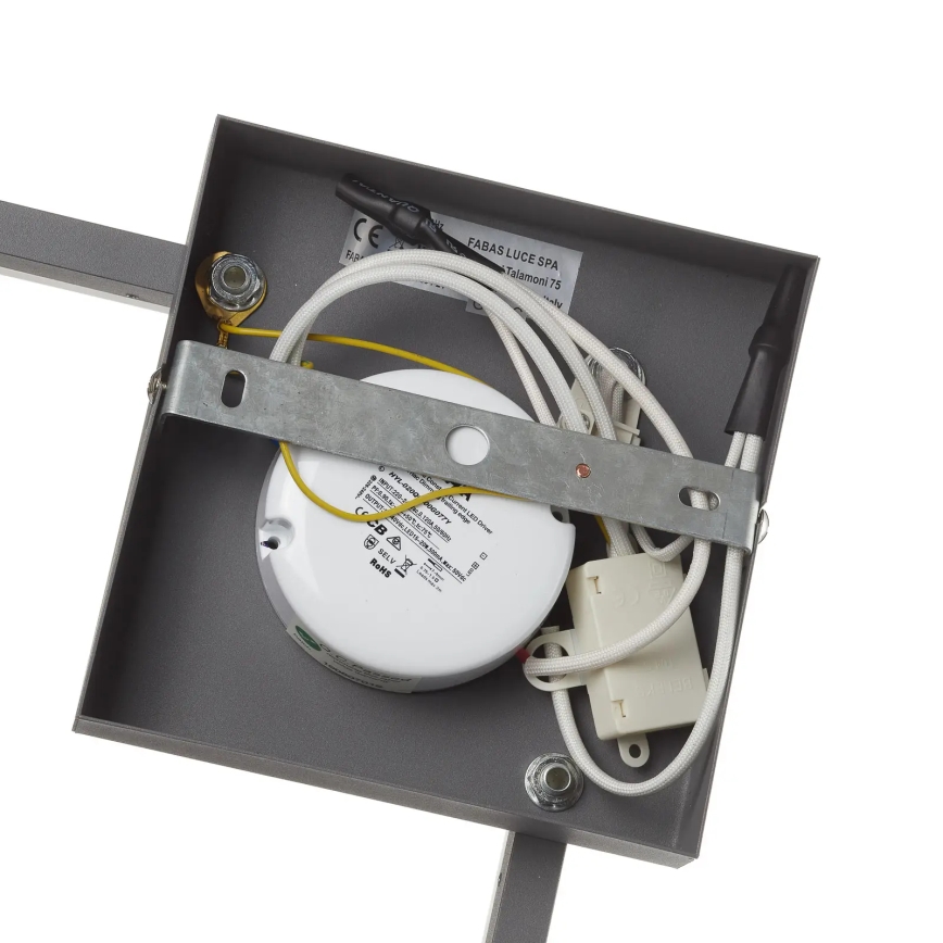 Fabas Luce 3394-21-282 - LED Plafon ściemnialny BARD LED/22W/230V 3000K antracyt