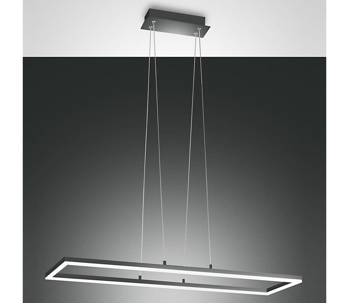 Fabas Luce 3394-43-282 - LED Żyrandol ściemnialny BARD LED/52W/230V 4000K antracyt