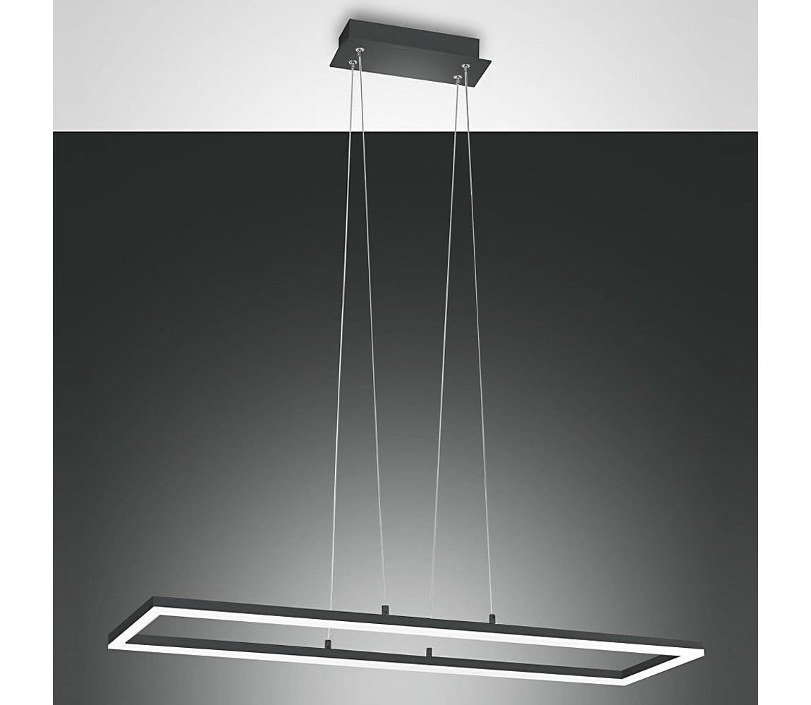 Fabas Luce 3394-45-282 - LED Żyrandol ściemnialny BARD LED/52W/230V 3000K antracyt
