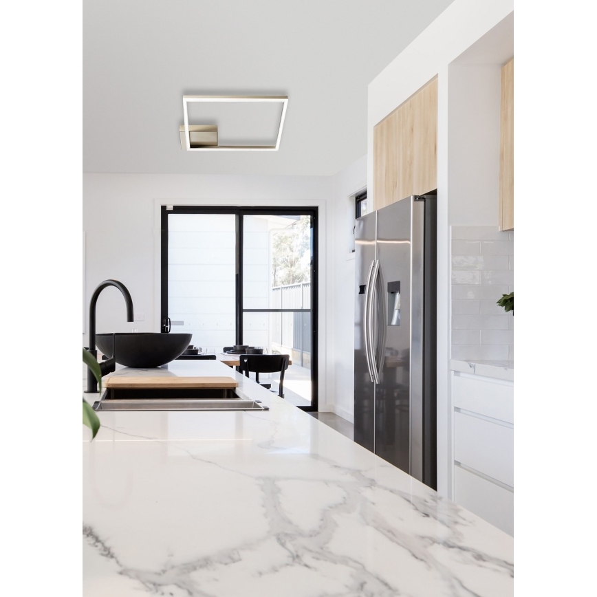 Fabas Luce 3394-61-225 - LED Plafon ściemnialny BARD LED/39W/230V 3000K złoty