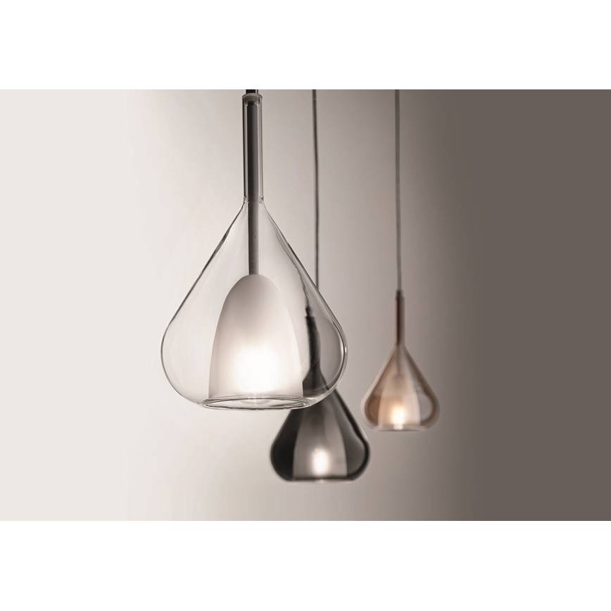 Fabas Luce 3481-40-125 - Żyrandol na lince LILA 1xE27/40W/230V złoty