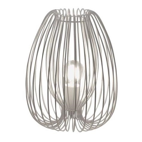 Fabas Luce 3677-34-102 - Lampa stołowa CAMP 1xE27/40W/230V białe