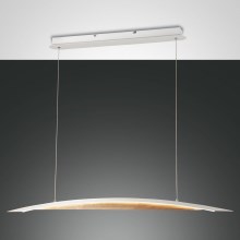 Fabas Luce 3697-40-102 - LED Żyrandol ściemnialny na lince CORDOBA LED/36W/230V biały/drewno
