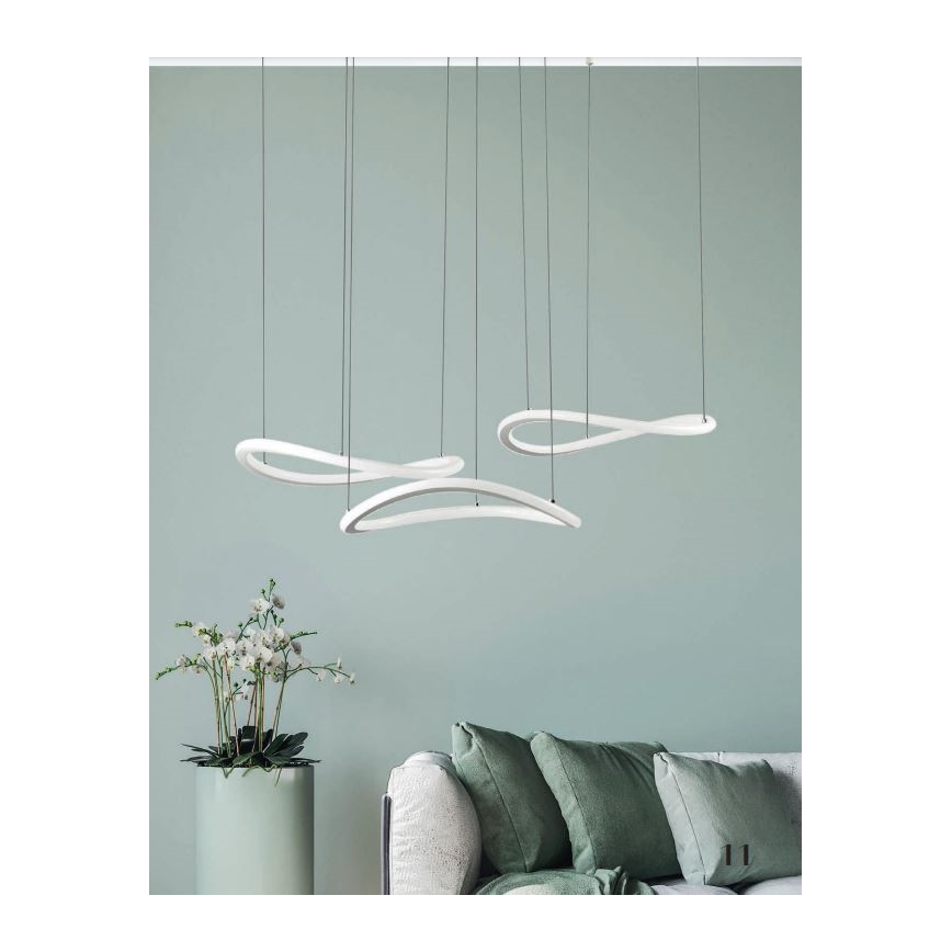 Fabas Luce 3711-47-102 - LED Żyrandol na lince TIRRENO LED/50W/230V