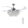 FANAWAY 212923 - Wentylator sufitowy LED VEIL 6xE14/4,5W/230V chrom błyszczący + zdalne sterowanie