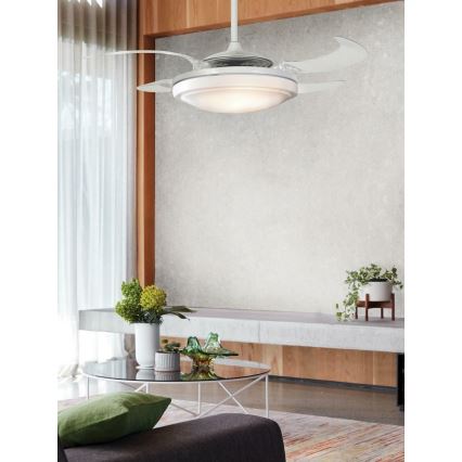 Lucci Air 212980 - Wentylator sufitowy FANAWAY EVORA 2xE27/15W/230V