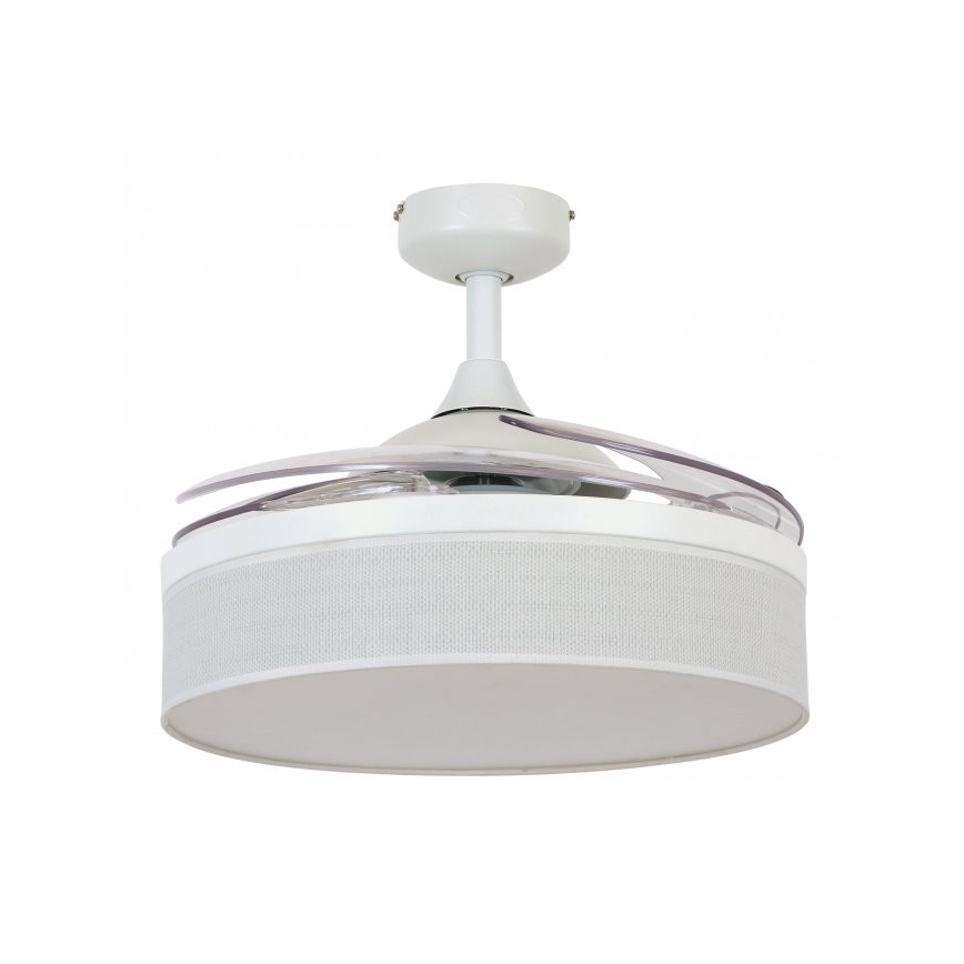 FANAWAY 511030 - Wentylator sufitowy LED FRASER 3xE27/20W/230V biały + pilot zdalnego sterowania