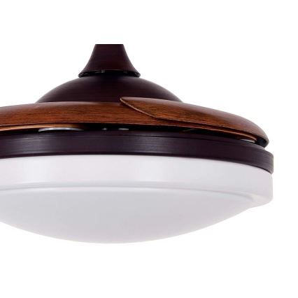 Lucci Air 512120 - Wentylator sufitowy FANAWAY EVORA 2xE27/15W/230V