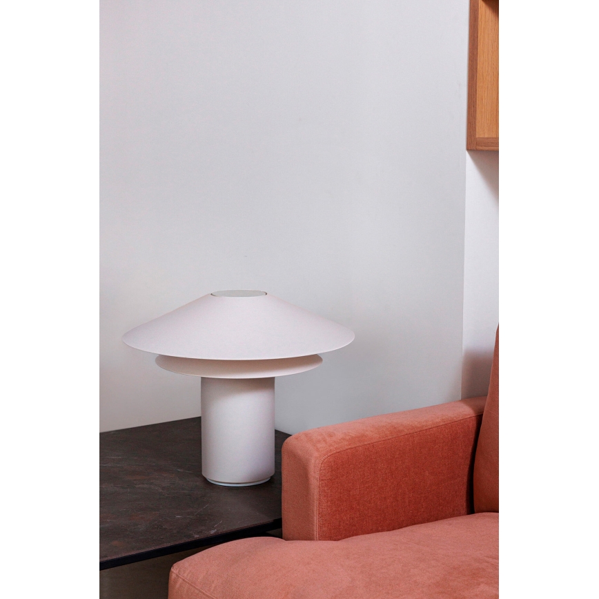 FARO 20069 - Lampa stołowa SHAN 1xE27/15W/230V pergamin kremowa