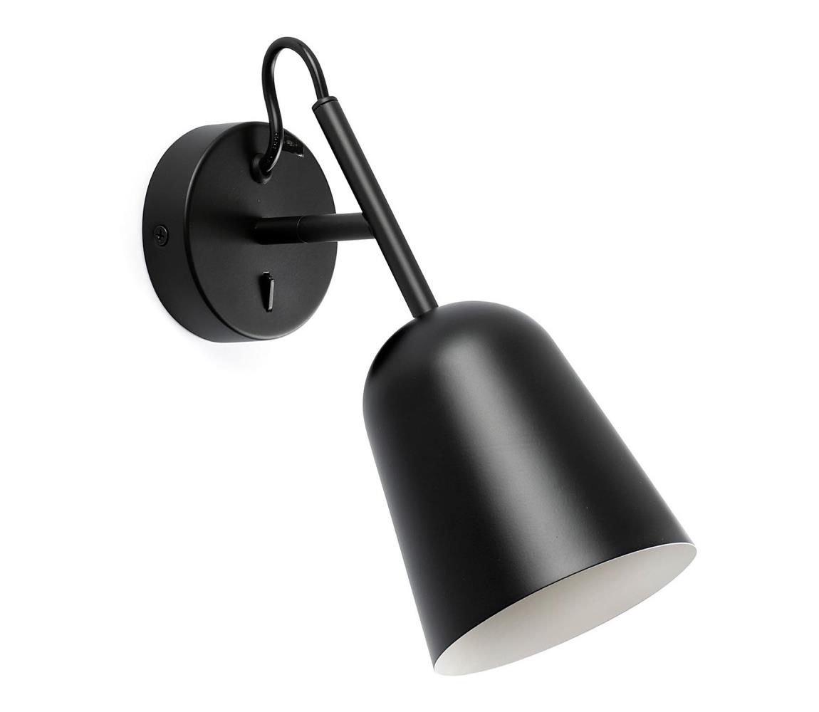 FARO 28257 - Kinkiet STUDIO 1xE14/8W/230V czarny