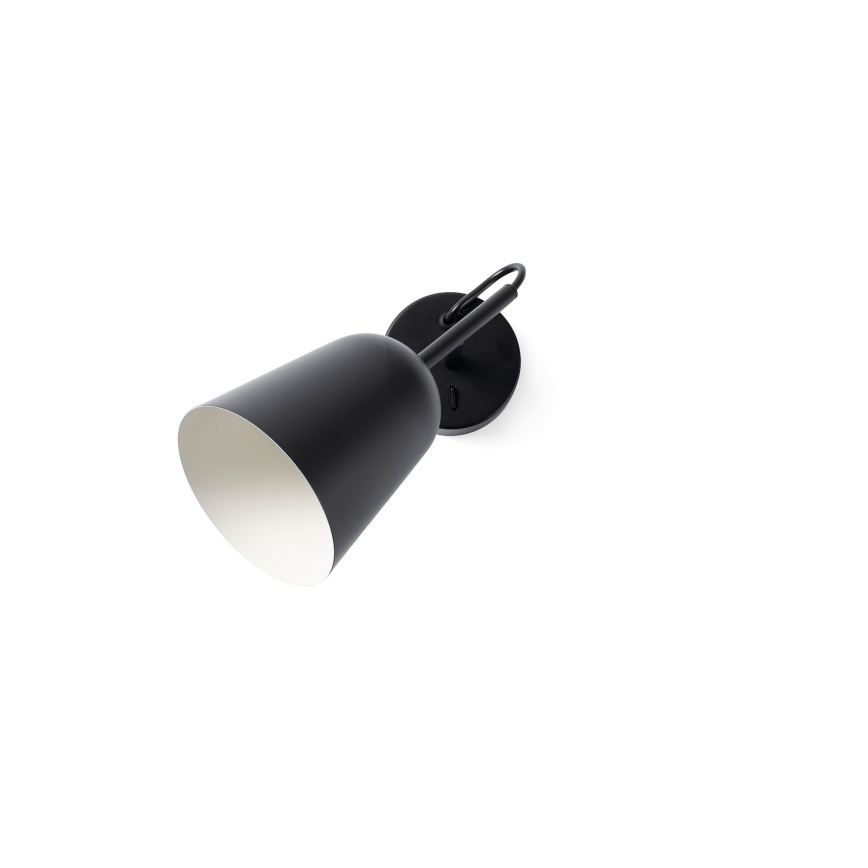 FARO 28257 - Kinkiet STUDIO 1xE14/8W/230V czarny