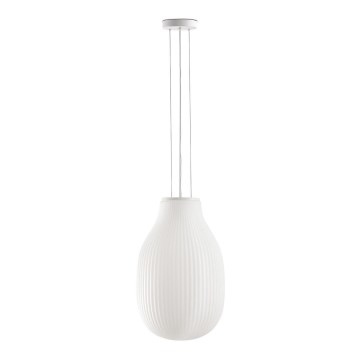 FARO 28300 - Żyrandol na lince ISABELLE 1xE27/15W/230V śr. 31 cm biały