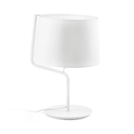 FARO 29332 - Lampa stołowa BERNI 1xE27/15W/230V biały
