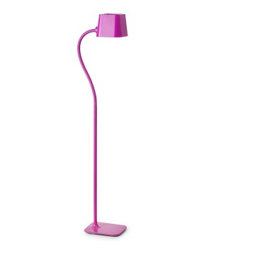 FARO 29926 - LED Lampa podłogowa FLEXI 1xE27/8,5W/230V różowy