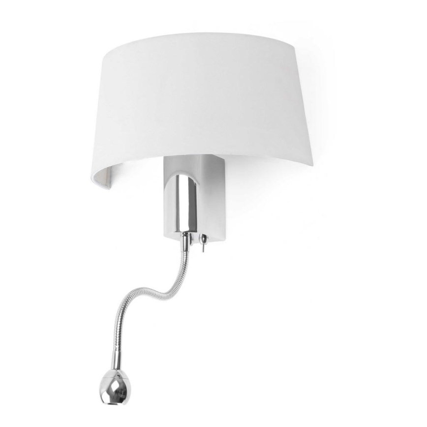 FARO 29941 - LED Kinkiet HOTEL 1xE27/15W/230V + LED/1W