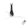 FARO 32003 - Wentylator sufitowy ETERFAN czarny/przezroczysty śr. 128 cm + pilot do zdalnego sterowania