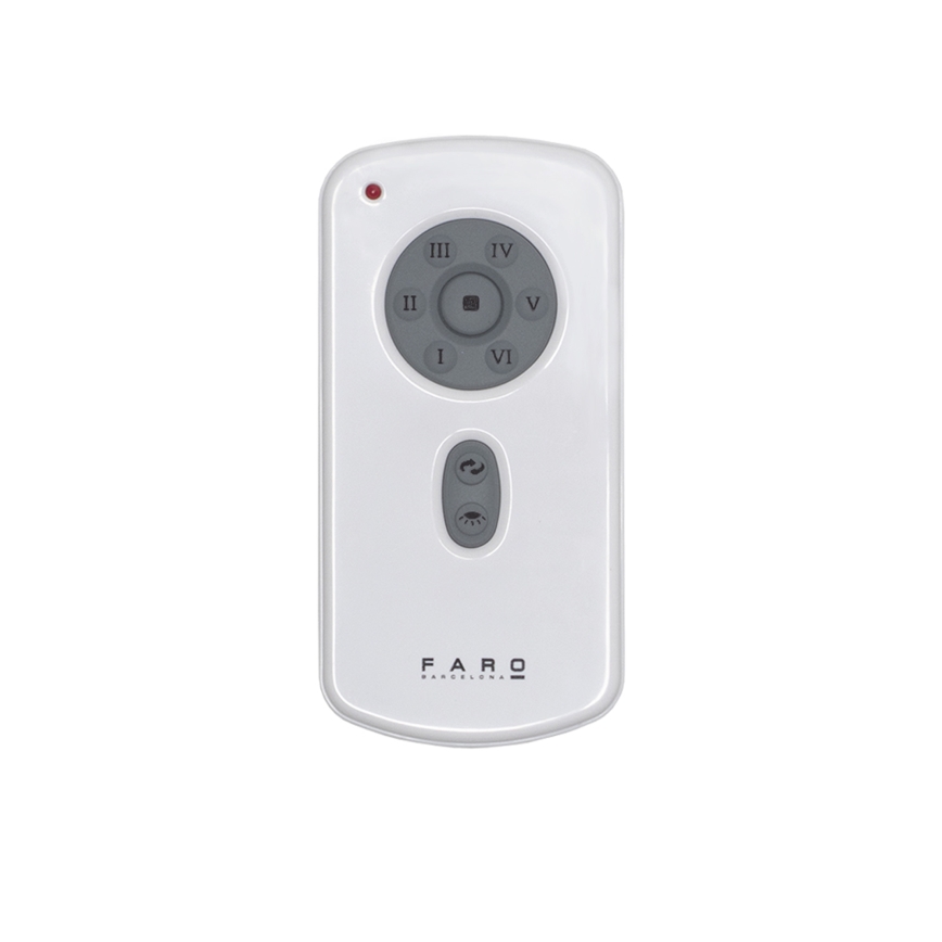 FARO 32030 - Wentylator sufitowy MINI ETERFAN czarny śr. 128 cm + zdalne sterowanie