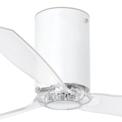 FARO 32039 - Wentylator sufitowy MINI TUBE FAN  z pilotem przezroczysty