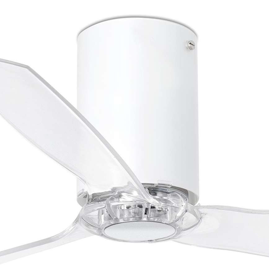 FARO 32039 - Wentylator sufitowy MINI TUBE FAN  z pilotem przezroczysty