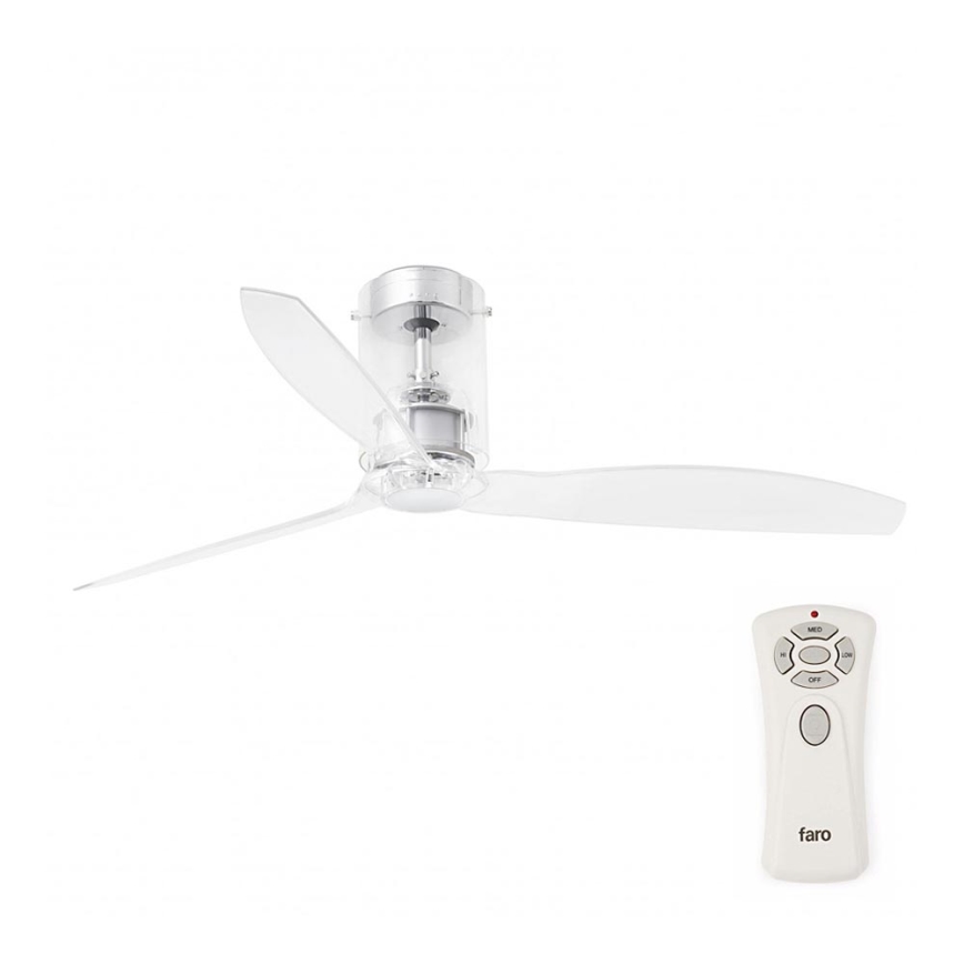 FARO 33393 - Wentylator sufitowy MINI TUBE FAN o średnicy 128 cm + pilot zdalnego sterowania