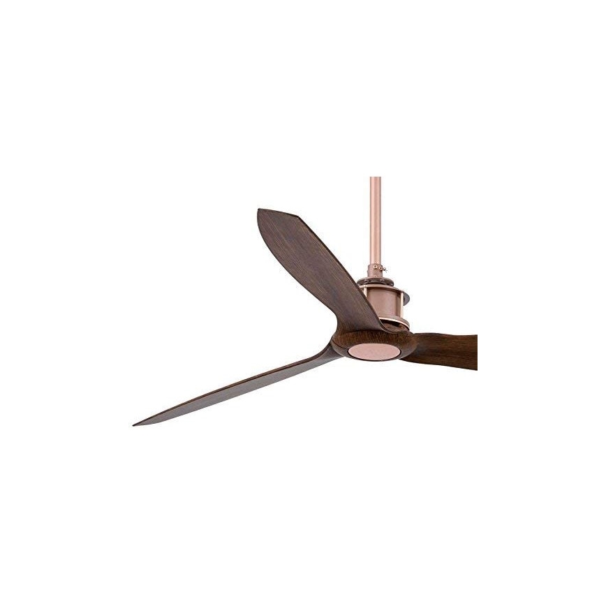 FARO 33399 - Wentylator sufitowy JUST FAN brązowy/miedzianny