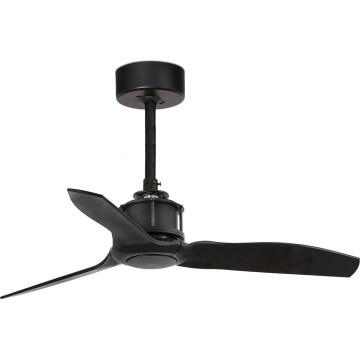 FARO 33424WT - Wentylator sufitowy JUST FAN S Ø 81 cm czarny Wi‑Fi Tuya + pilot zdalnego sterowania