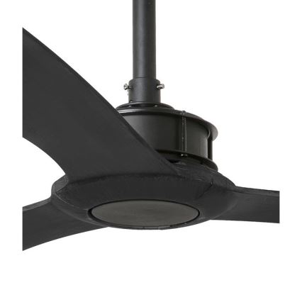 FARO 33432 - Wentylator sufitowy JUST FAN XL śr. 178 cm czarny + pilot zdalnego sterowania