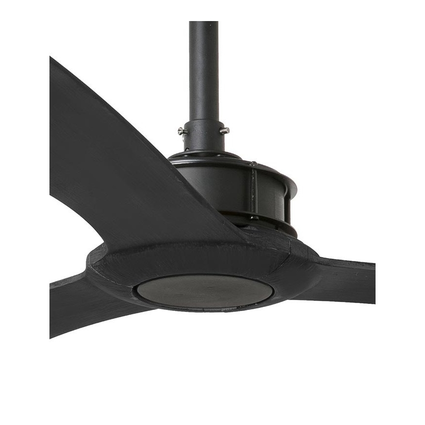 FARO 33432 - Wentylator sufitowy JUST FAN XL śr. 178 cm czarny + pilot zdalnego sterowania