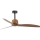 FARO 33435WT - Wentylator sufitowy WEAVER M, średnica 128 cm, brązowy/czarny, Wi‑Fi Tuya + pilot zdalnego sterowania
