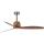 FARO 33436 - Wentylator sufitowy WEAVER M śr. 128 cm mosiądz/czarny + pilot zdalnego sterowania