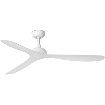 FARO 33446WT - Wentylator sufitowy GOTLAND L biały śr. 132 cm Wi-Fi Tuya + pilot zdalnego sterowania