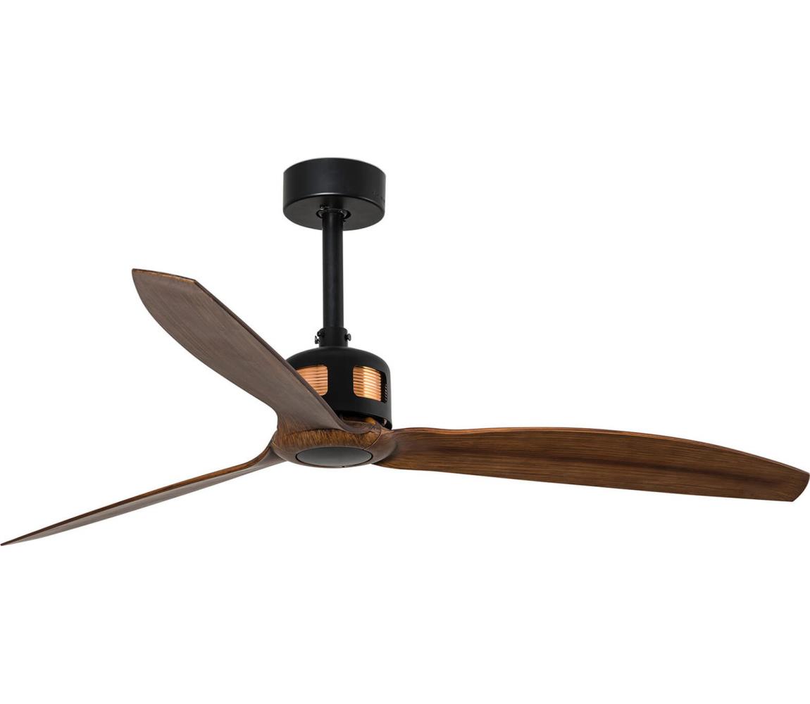 FARO 33451WT-Wentylator sufitowy. COPPER FAN M śr. 128 cm brązowy/czarny Wi-Fi Tuya + pilot