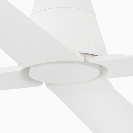 FARO 33480 - Wentylator sufitowy TYPHOON IP44 śr. 130 cm biały + pilot zdalnego sterowania